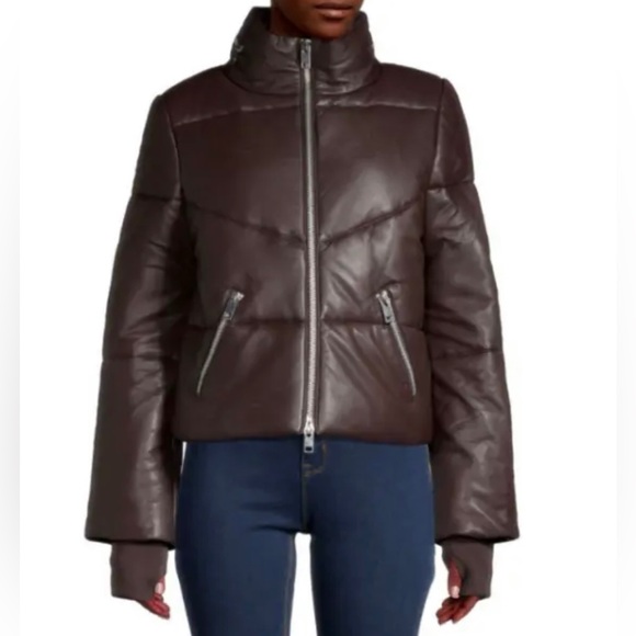 LIKE NEW! WALTER BAKER Edwina Jacket. 100% Lambskin Leather. Retails $750 - Picture 4 of 16